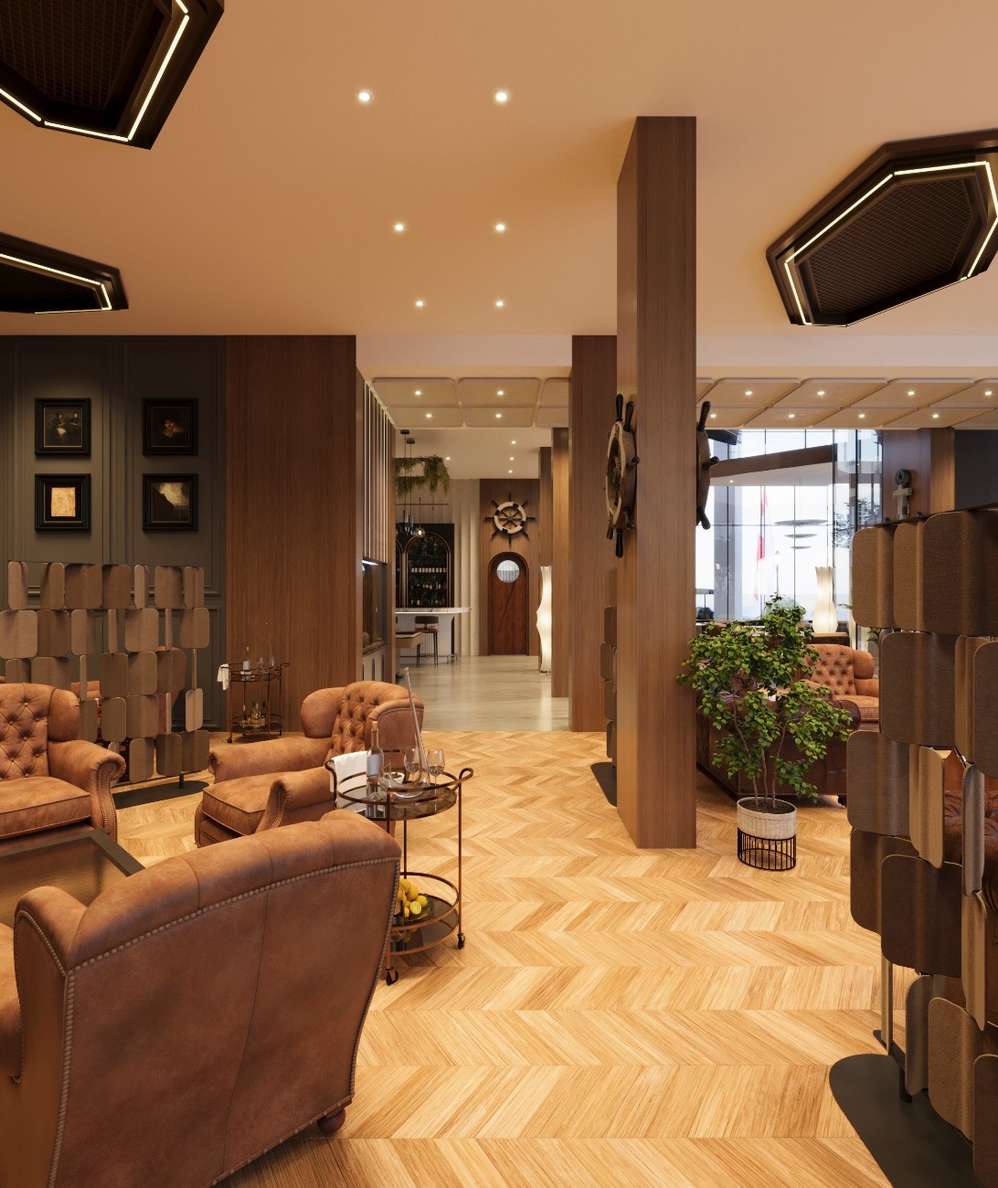 Main Lounge & Reception Area