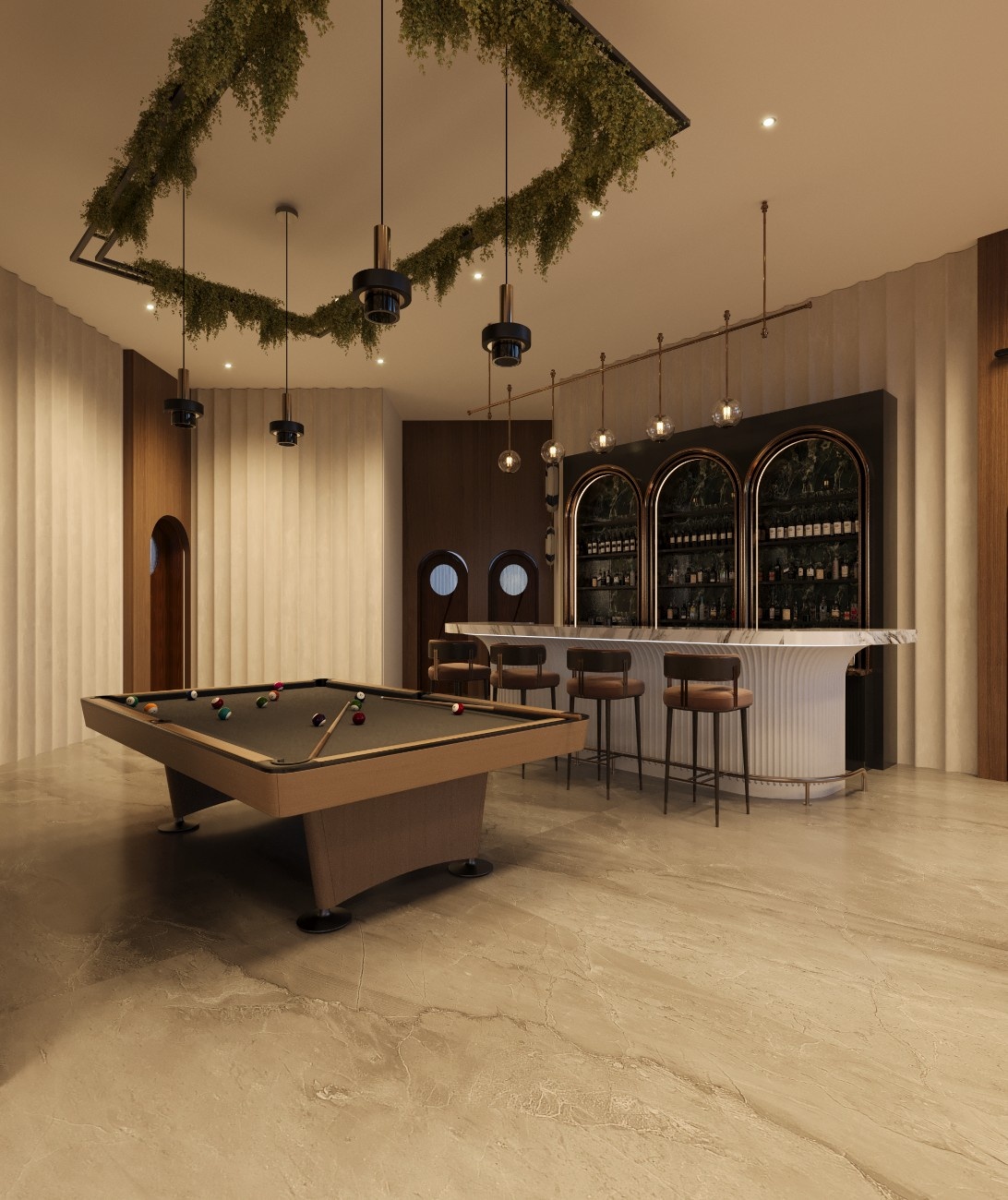 Executive Bar Setup