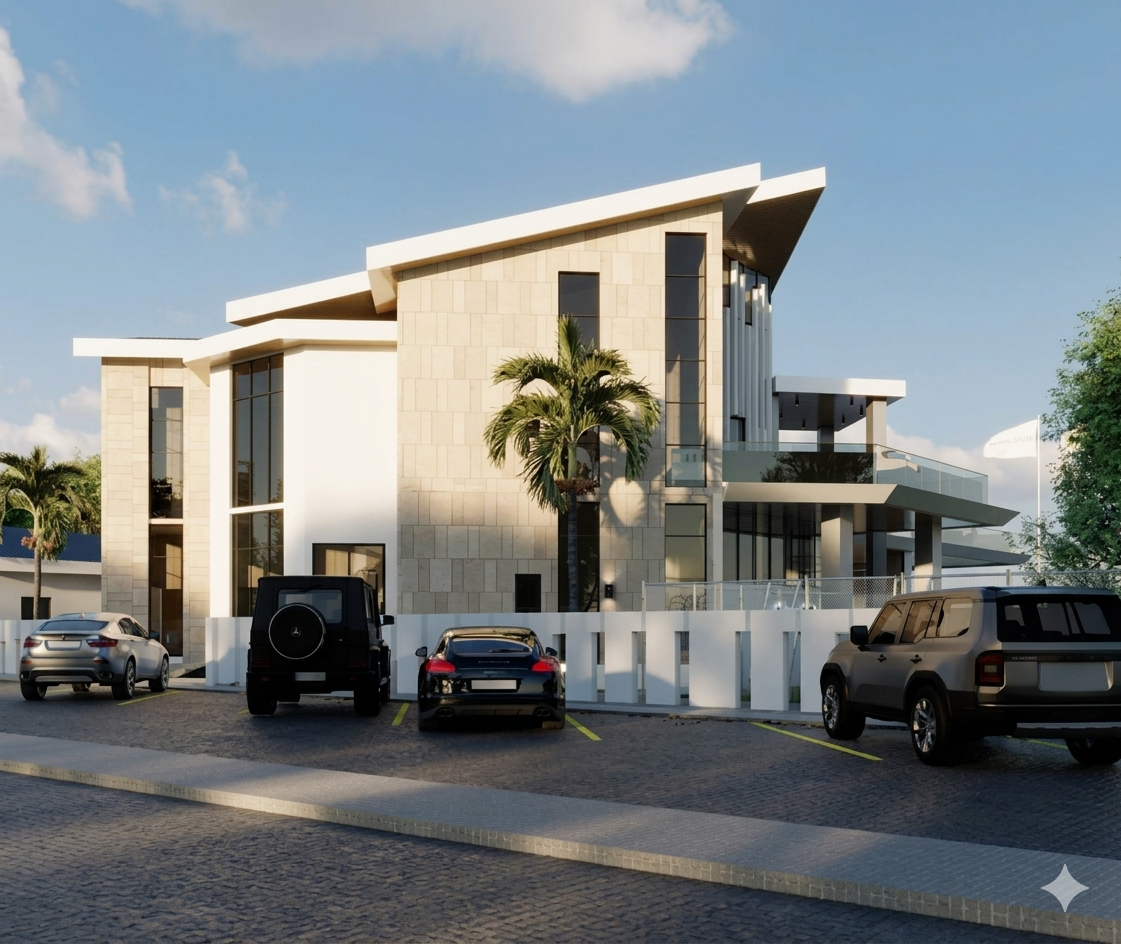 Parking & Entrance Approach
